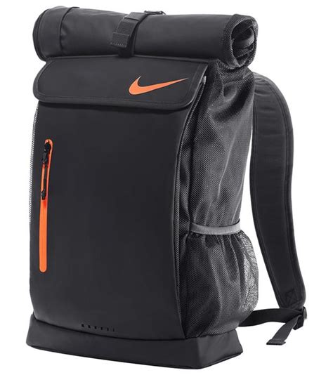 nike rolltop rucksack schwarz|Nike leather backpacks.